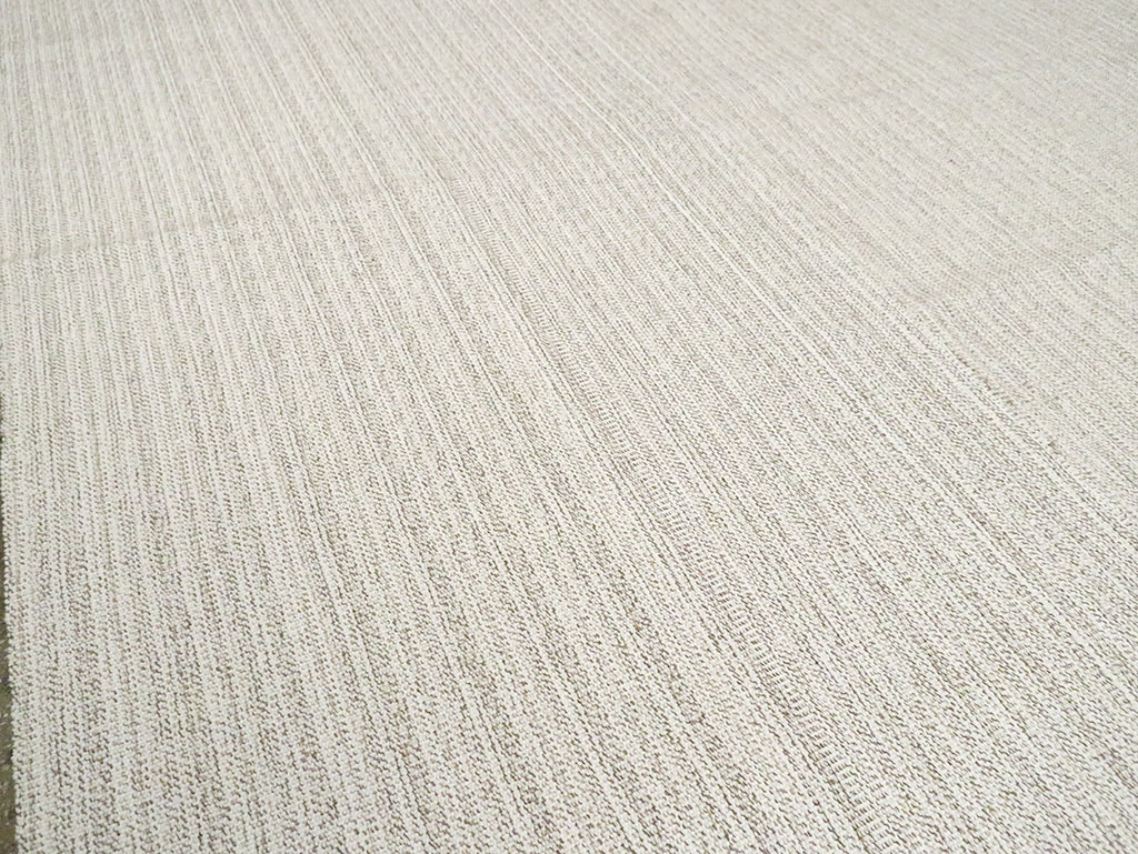 Vintage Turkish Flatweave Kilim Room Size Carpet, No.30092 - Gsblank