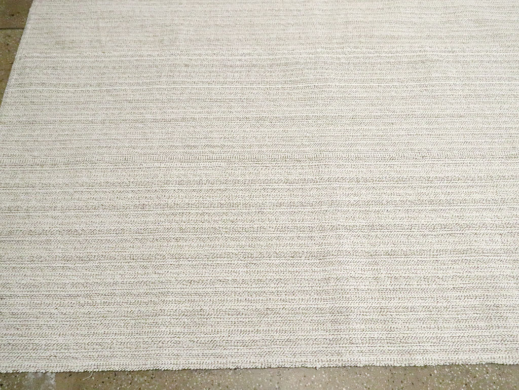 Vintage Turkish Flatweave Kilim Room Size Carpet, No.30092 - Gsblank