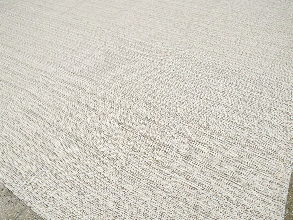 Vintage Turkish Flatweave Kilim Room Size Carpet, No.30092 - Gsblank