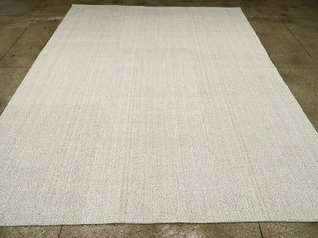Vintage Turkish Flatweave Kilim Room Size Carpet, No.30095 - Gsblank