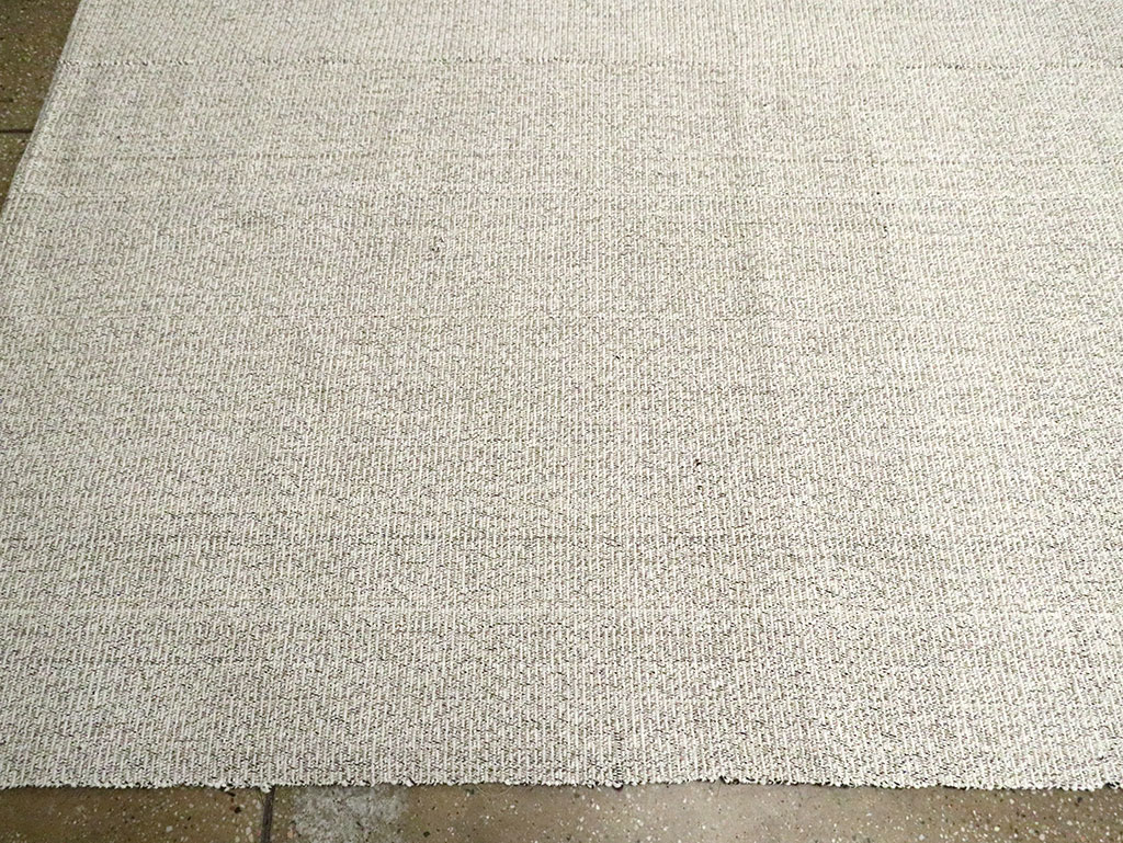 Vintage Turkish Flatweave Kilim Room Size Carpet, No.30095 - Gsblank