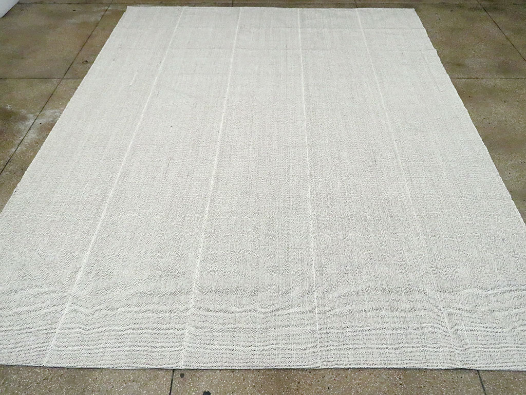 Vintage Turkish Flatweave Kilim Room Size Carpet, No.30096 - Gsblank
