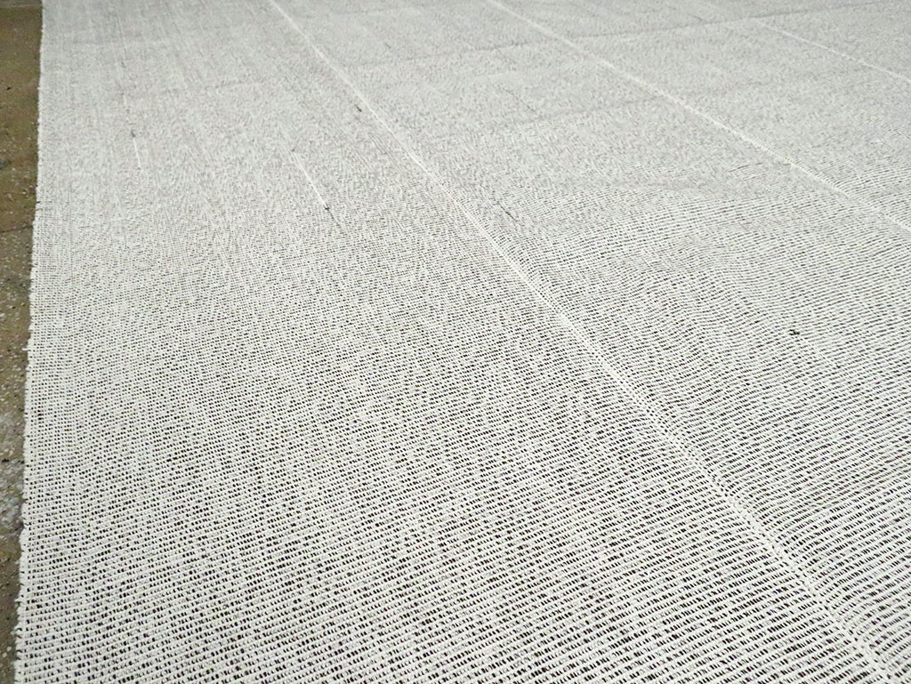 Vintage Turkish Flatweave Kilim Room Size Carpet, No.30096 - Gsblank