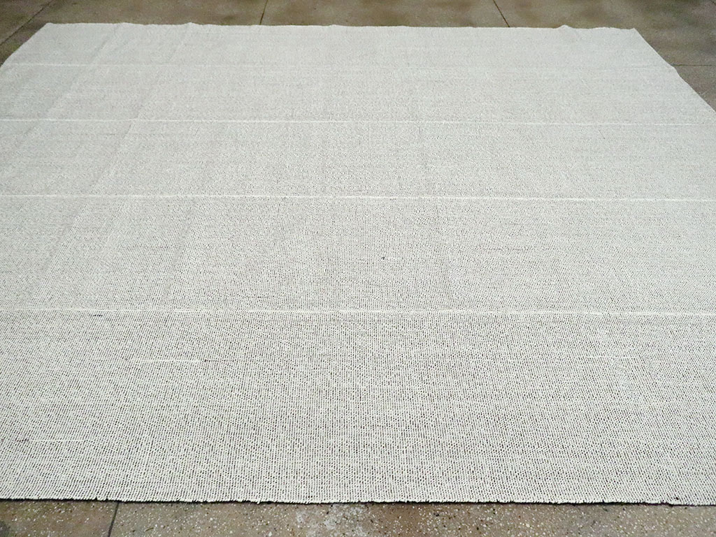 Vintage Turkish Flatweave Kilim Room Size Carpet, No.30096 - Gsblank