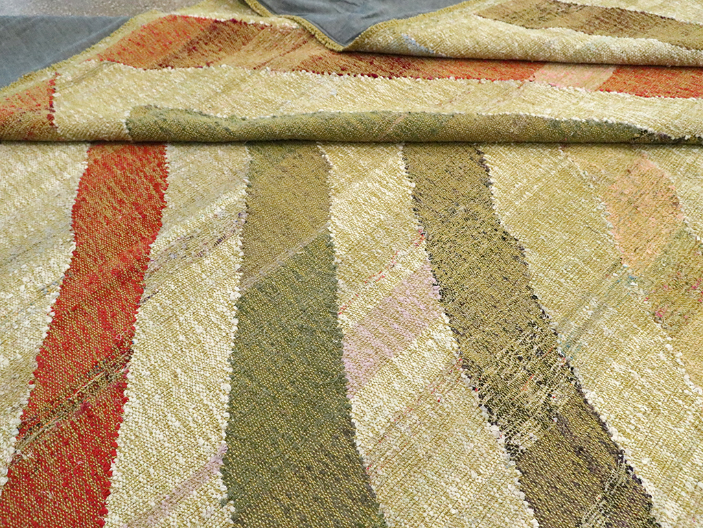 Large Contemporary Turkish Flat-Weave Kilim, No.30098 - Gsblank