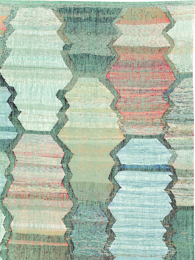 Contemporary Turkish Flatweave, No.30100 - Gsblank