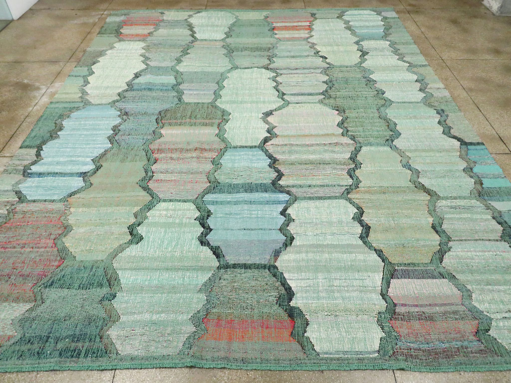 Contemporary Turkish Flatweave, No.30100 - Gsblank