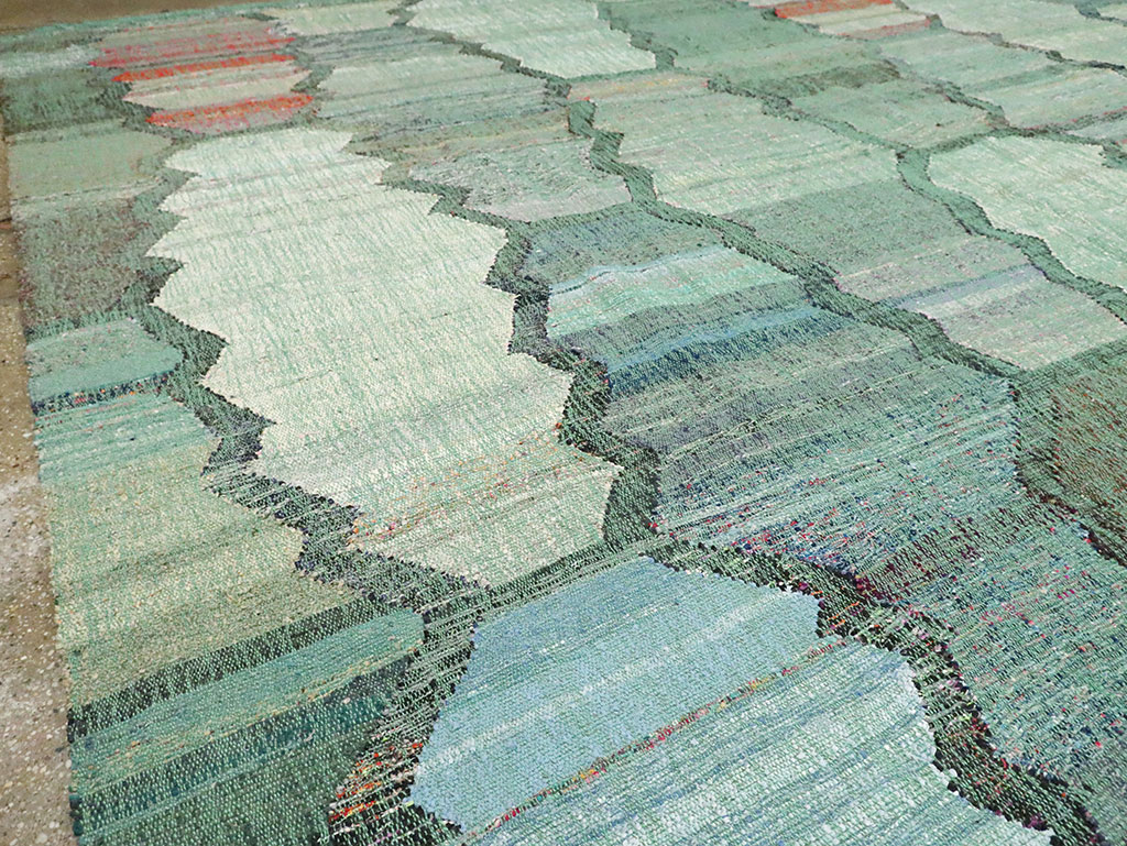 Contemporary Turkish Flatweave, No.30100 - Gsblank