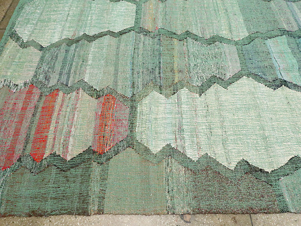 Contemporary Turkish Flatweave, No.30100 - Gsblank