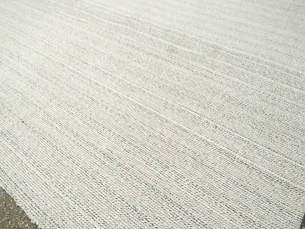 Mid-20th Century Room Size Turkish Flatweave Kilim, No.30105 - Gsblank