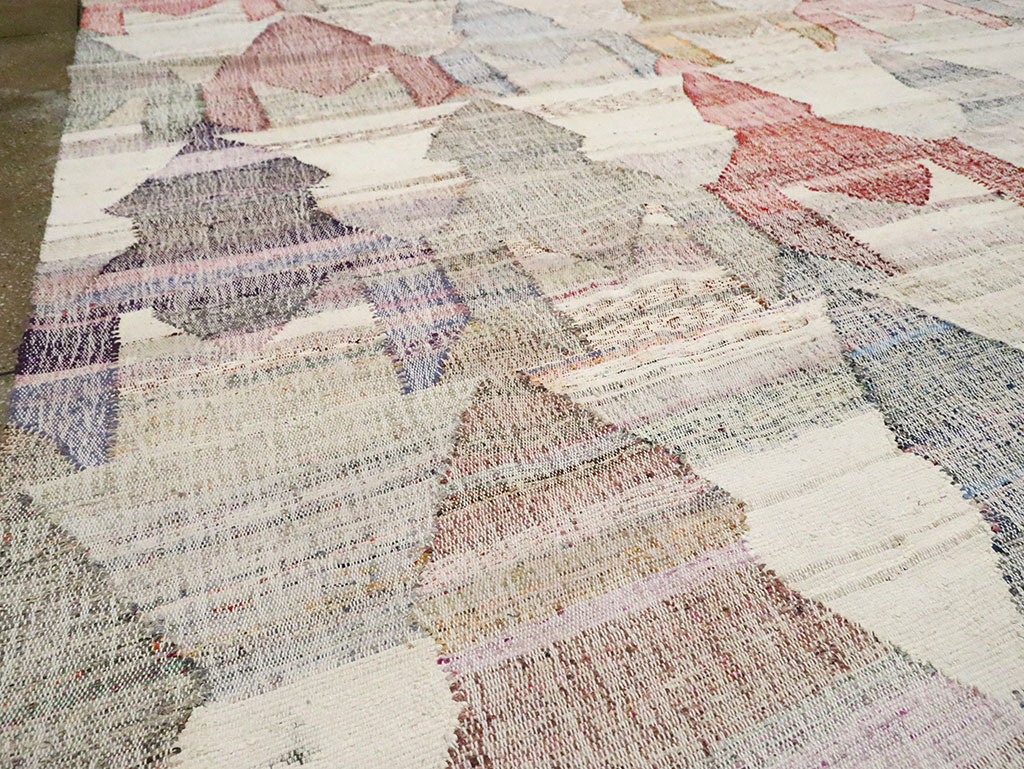 Modern Turkish Flatweave, No.30114 - Gsblank