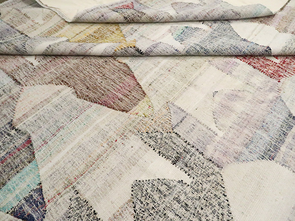 Modern Turkish Flatweave, No.30114 - Gsblank