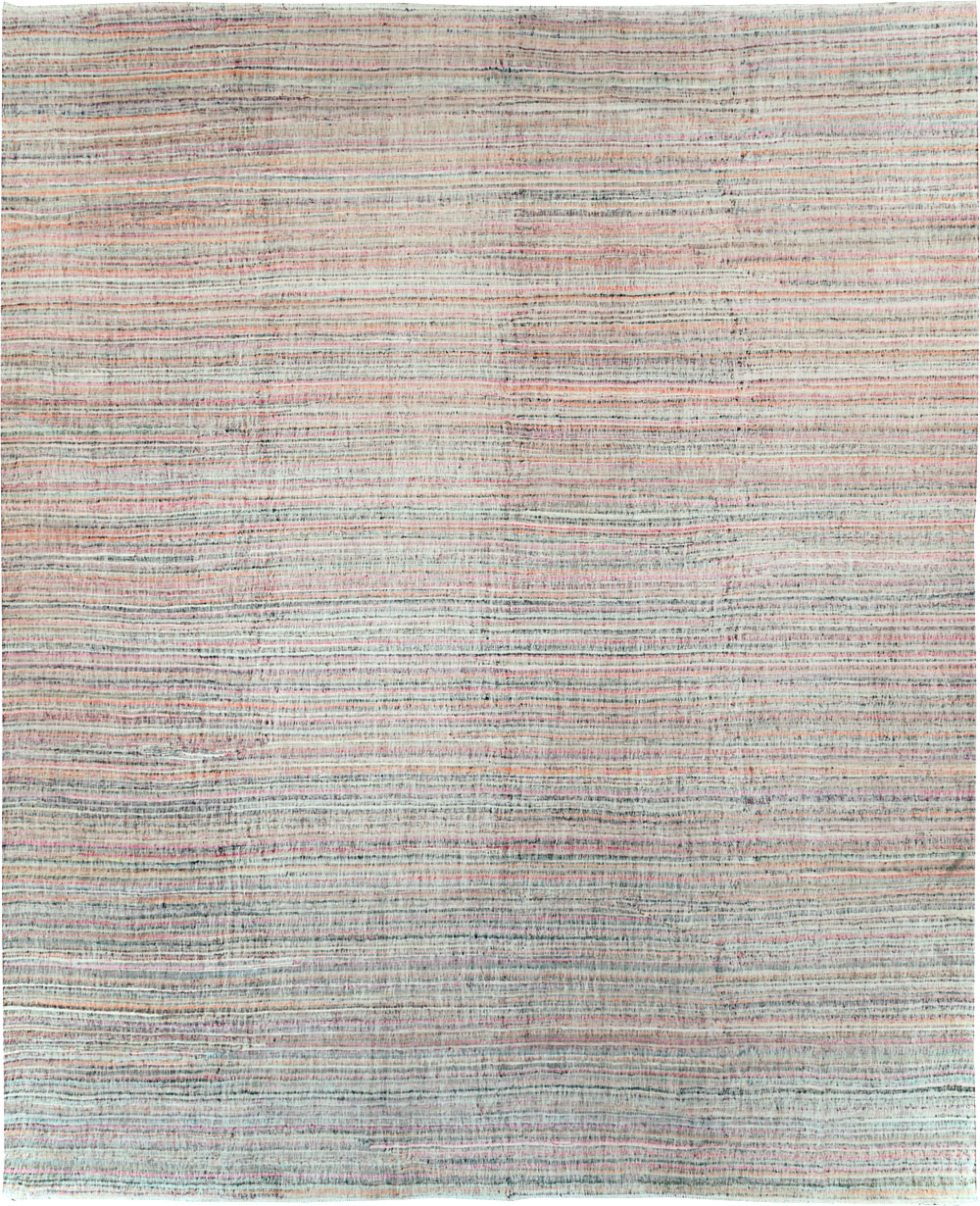Contemporary Handmade Turkish Flatweave, No.30116 - Gsblank