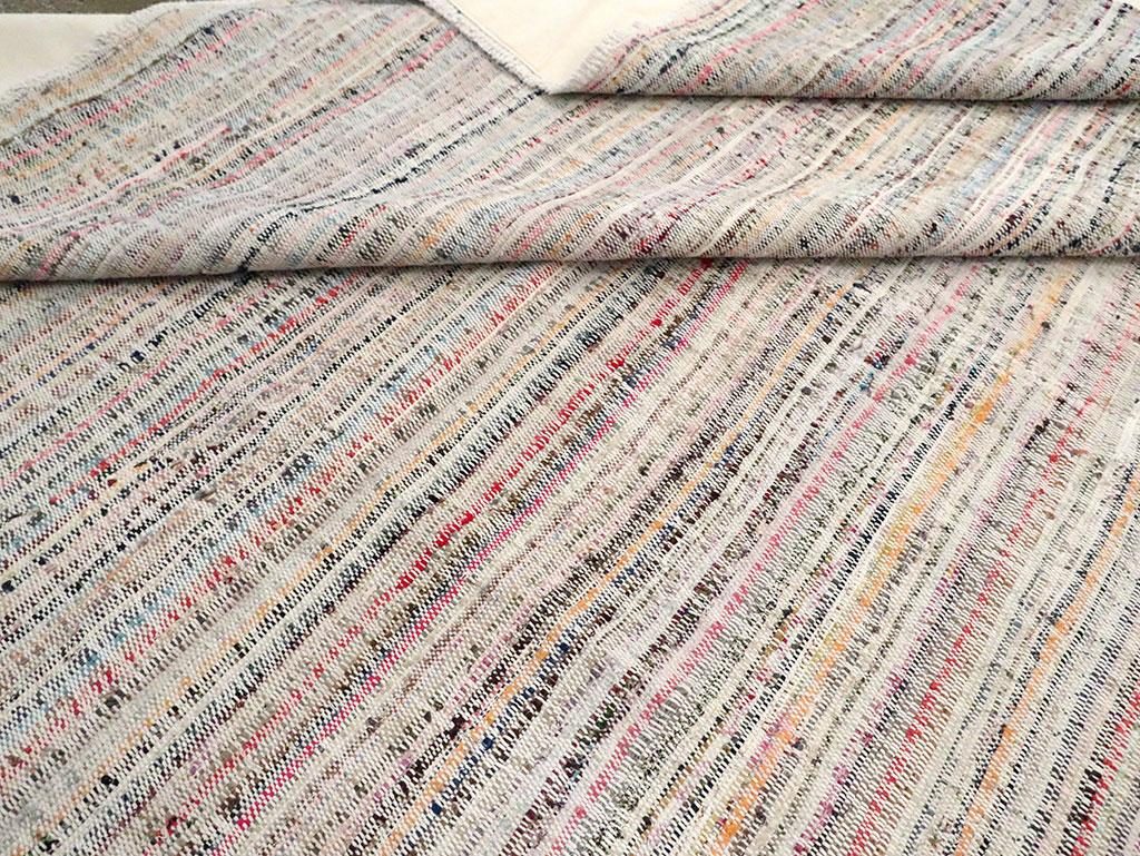 Contemporary Handmade Turkish Flatweave, No.30116 - Gsblank