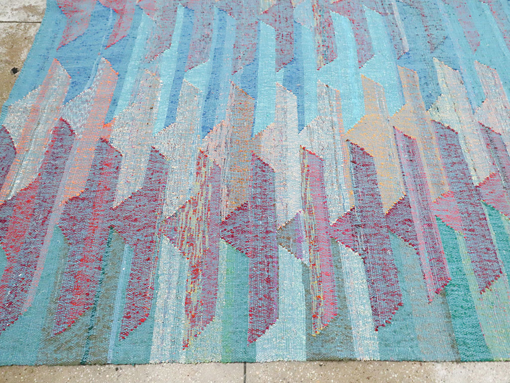 Modern Turkish Flatweave Kilim , No.30118 - Gsblank