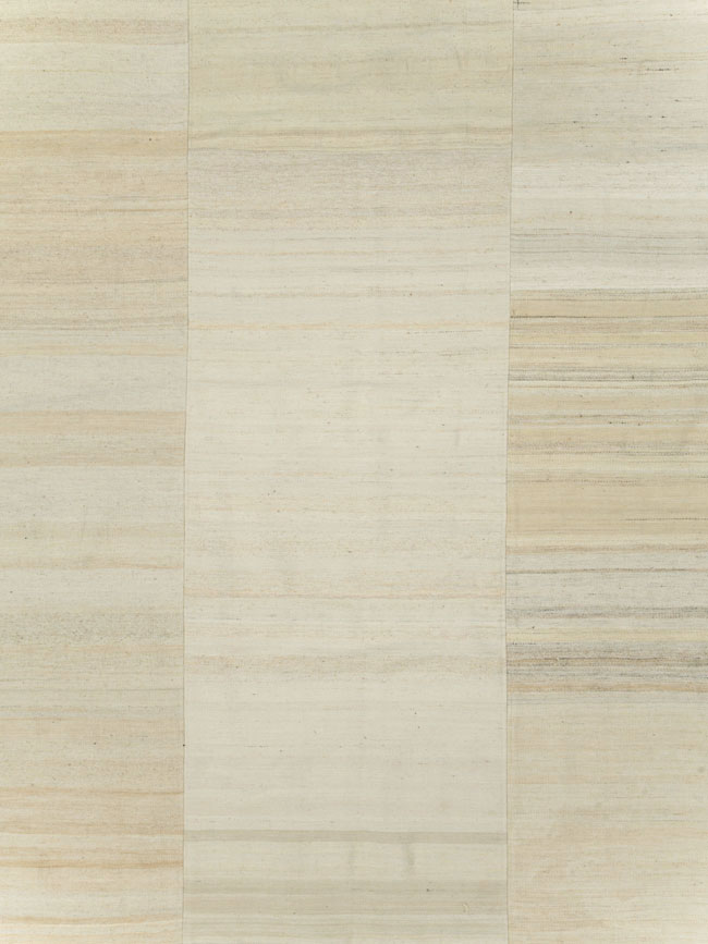 Vintage Turkish Flatweave Kilim Room Size Carpet, No.30123 - Gsblank