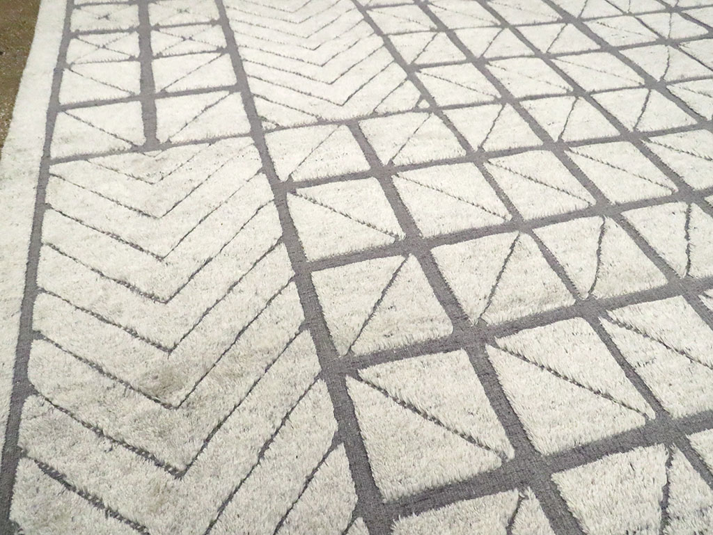 Contemporary Turkish Room Size Carpet, No.30128 - Gsblank