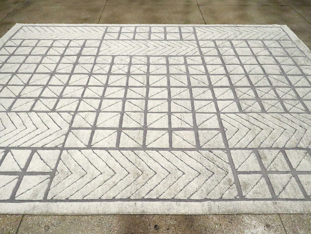 Contemporary Turkish Room Size Carpet, No.30128 - Gsblank