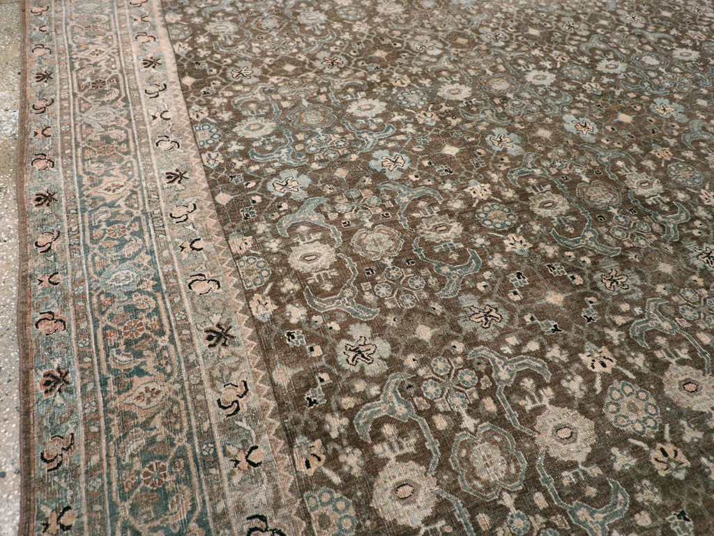 Antique Persian Bidjar Large Room Size Carpet, No.30133 - Gsblank