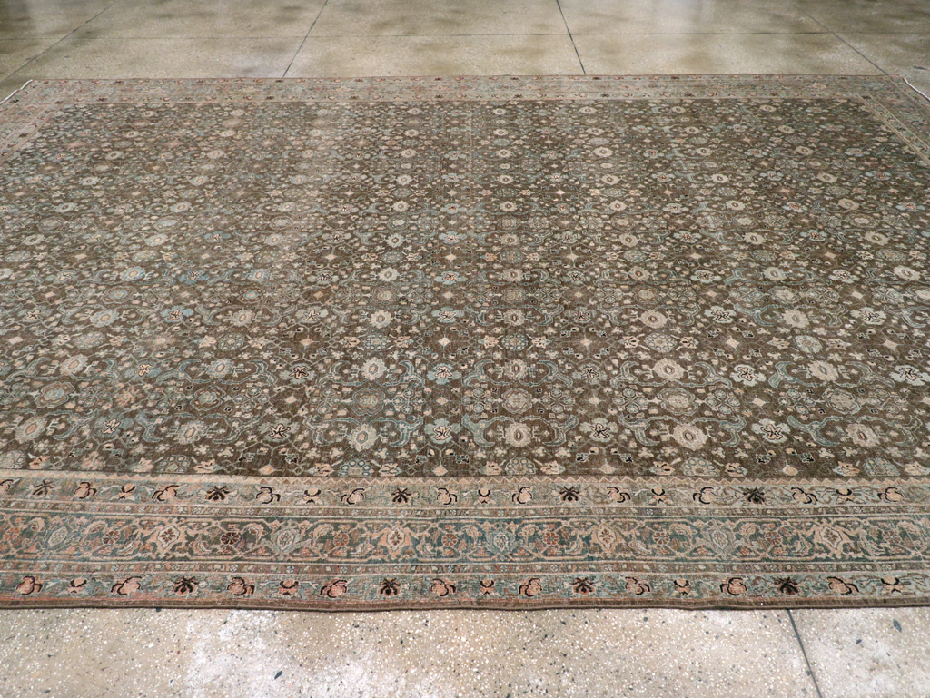 Antique Persian Bidjar Large Room Size Carpet, No.30133 - Gsblank