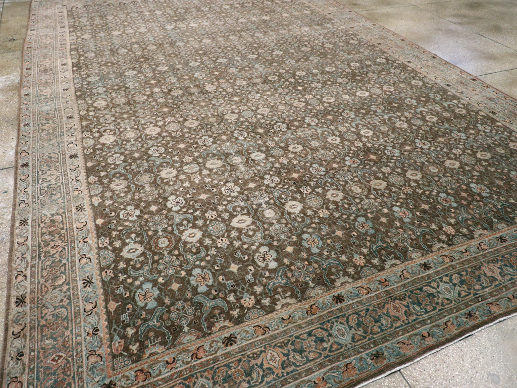 Antique Persian Bidjar Large Room Size Carpet, No.30133 - Gsblank