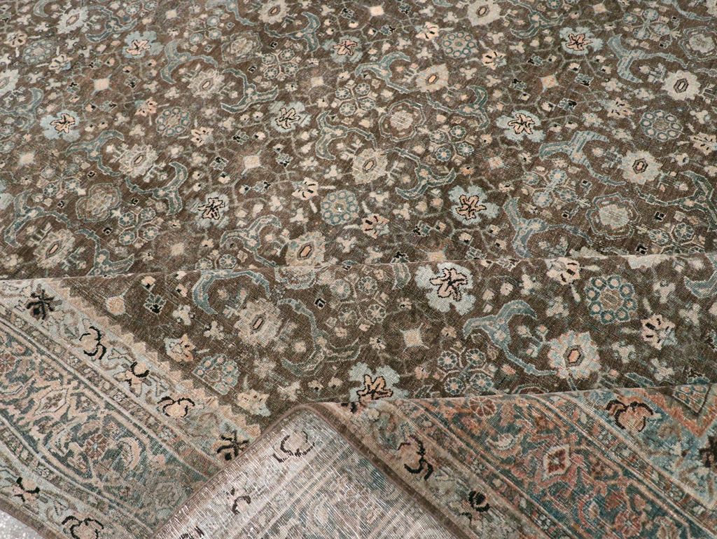 Antique Persian Bidjar Large Room Size Carpet, No.30133 - Gsblank