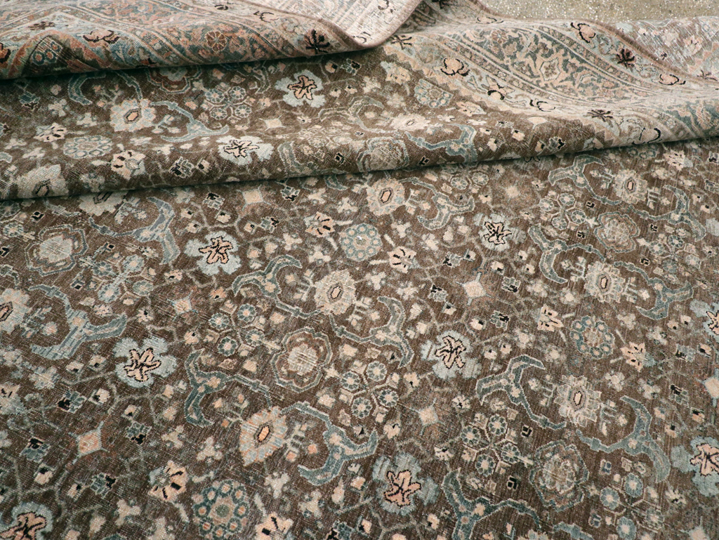 Antique Persian Bidjar Large Room Size Carpet, No.30133 - Gsblank