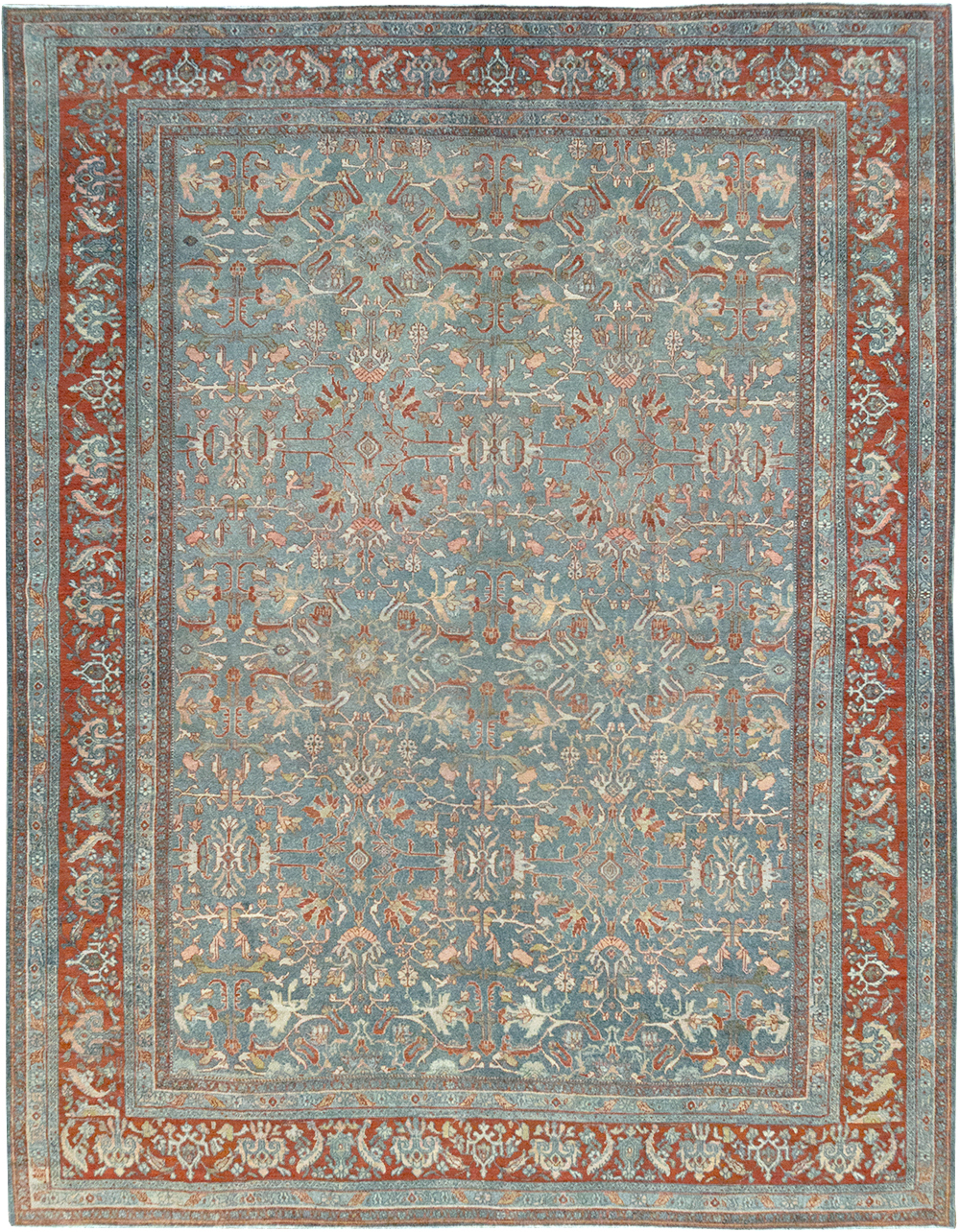 Antique Persian Bibikabad Room Size Carpet, No.30135 - Gsblank