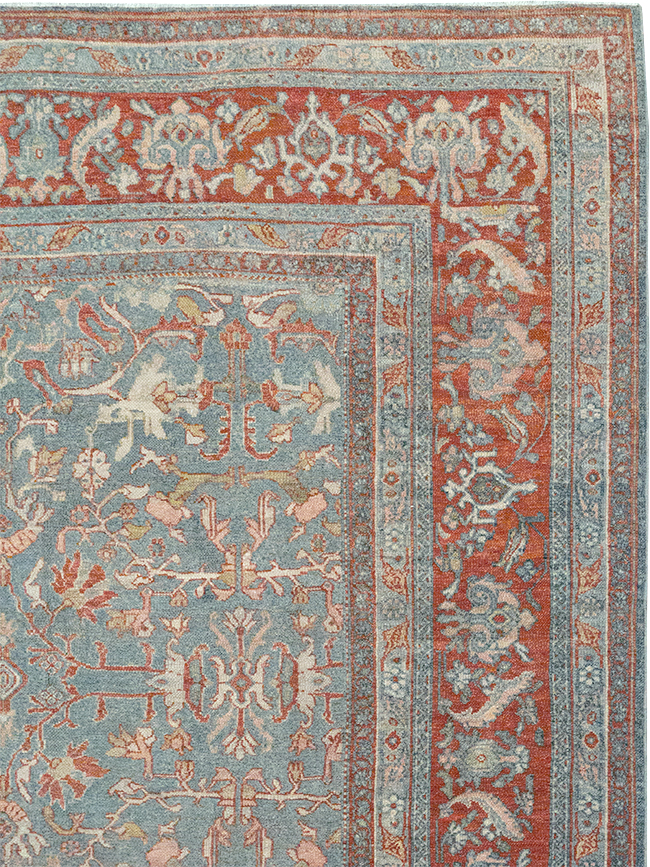 Antique Persian Bibikabad Room Size Carpet, No.30135 - Gsblank