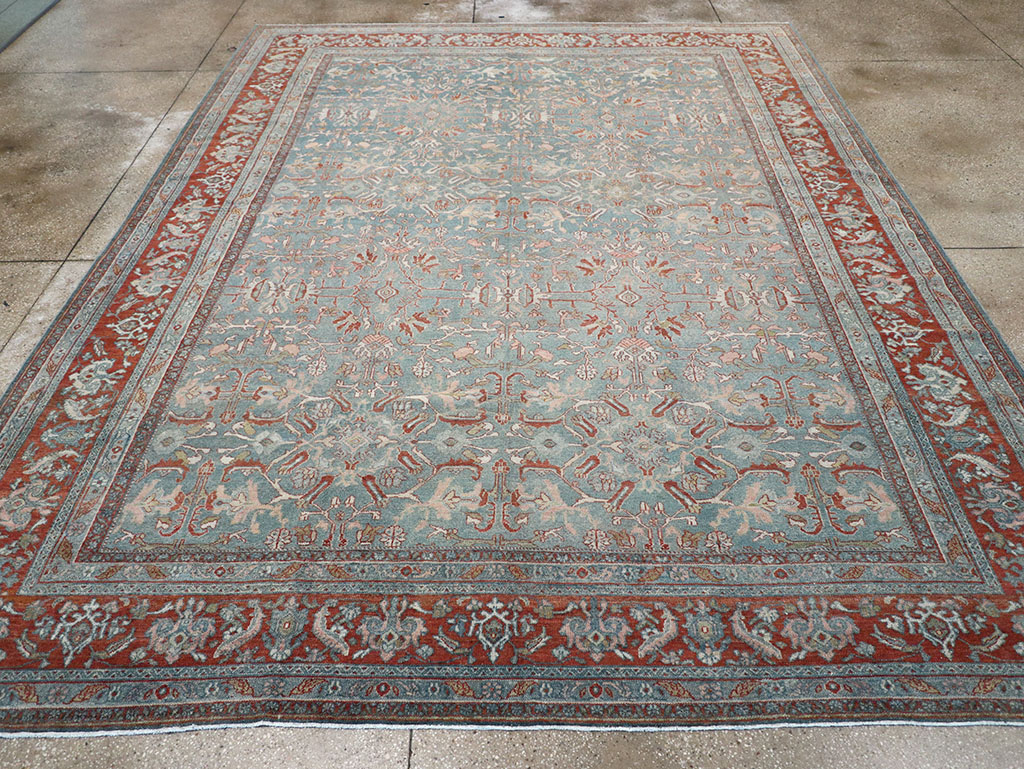 Antique Persian Bibikabad Room Size Carpet, No.30135 - Gsblank