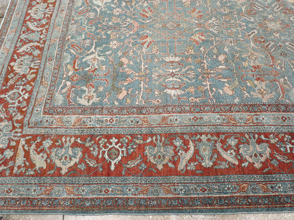 Antique Persian Bibikabad Room Size Carpet, No.30135 - Gsblank