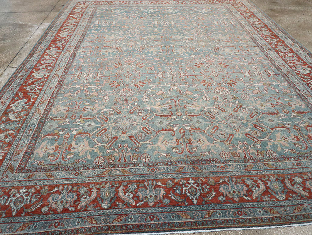 Antique Persian Bibikabad Room Size Carpet, No.30135 - Gsblank