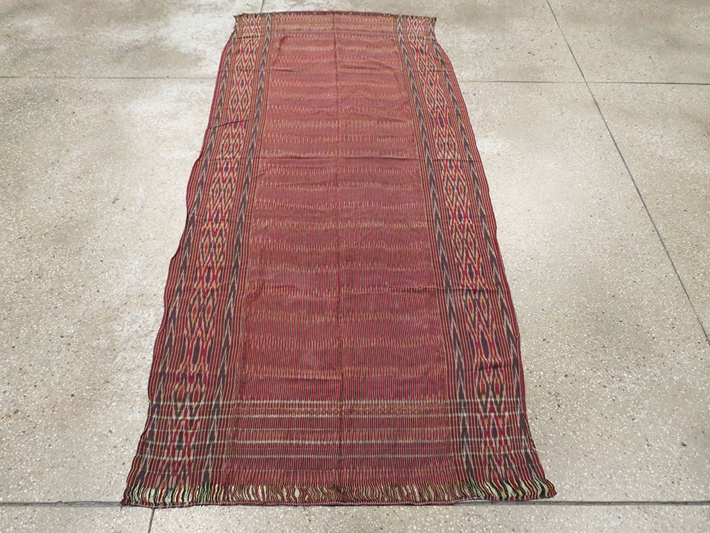 Antique Persian Ikat Textile, No.30139 - Gsblank