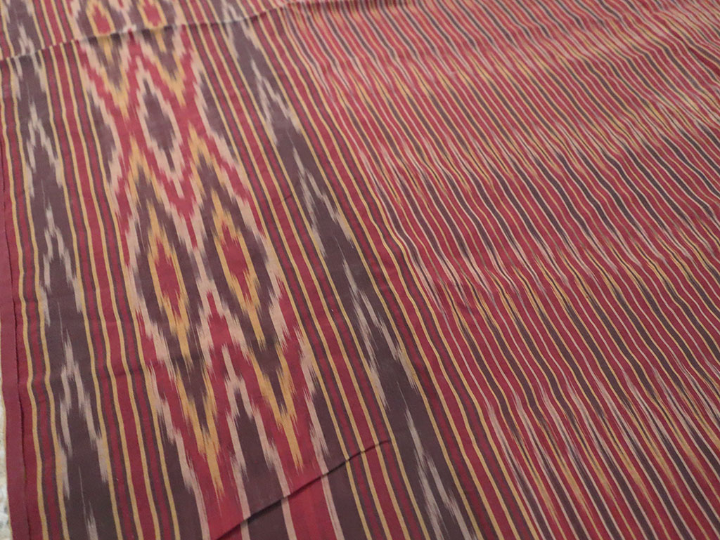 Antique Persian Ikat Textile, No.30139 - Gsblank