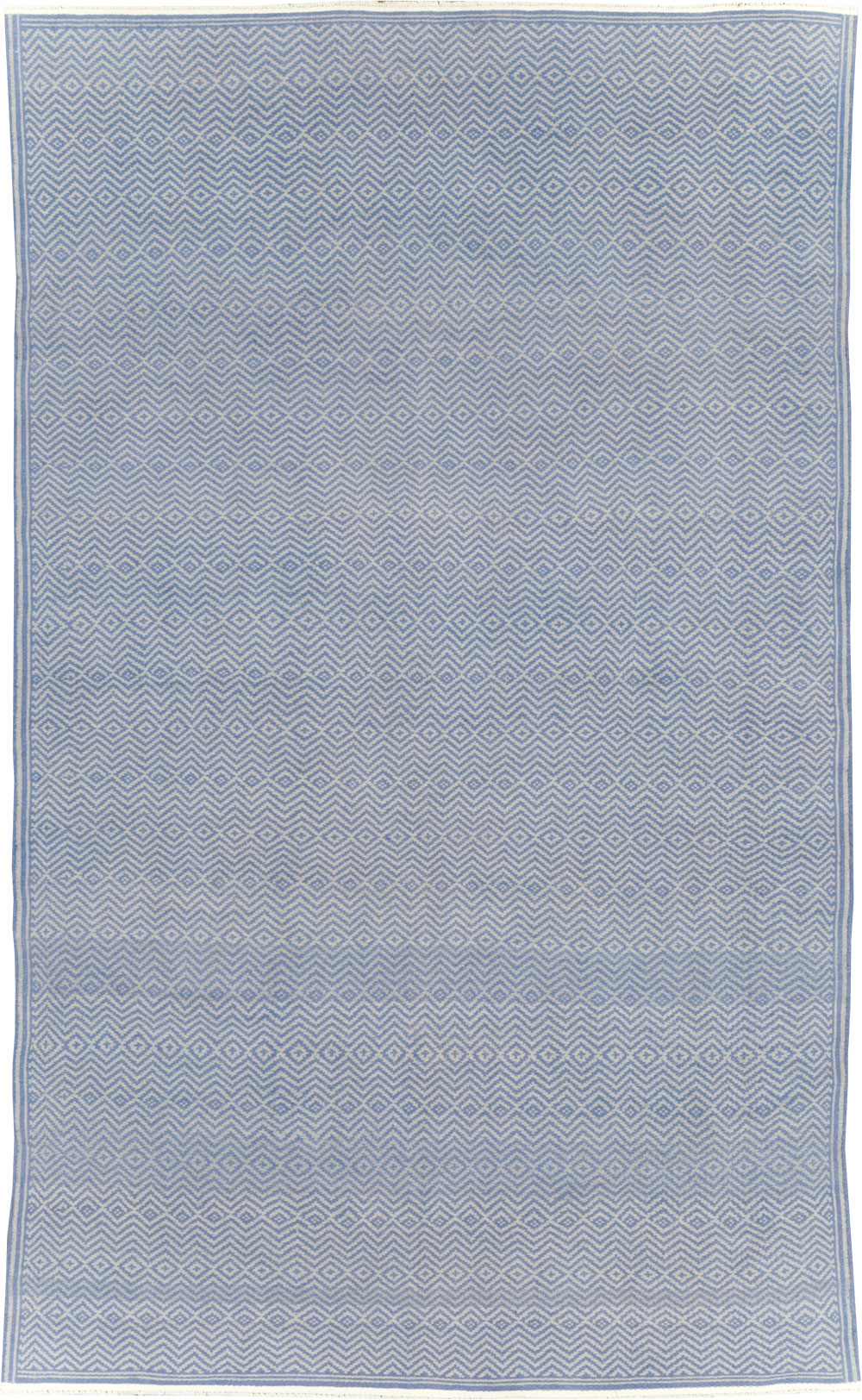 Vintage Persian Flatweave Kilim Accent Rug, No.30169 - Gsblank