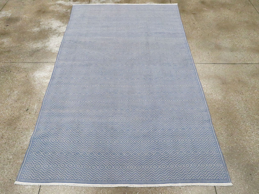 Vintage Persian Flatweave Kilim Accent Rug, No.30169 - Gsblank