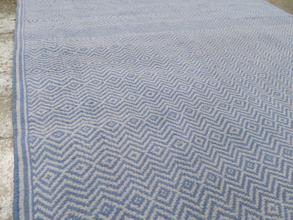 Vintage Persian Flatweave Kilim Accent Rug, No.30169 - Gsblank