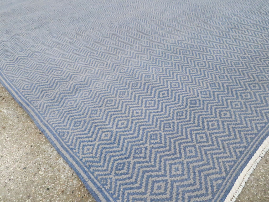 Vintage Persian Flatweave Kilim Accent Rug, No.30169 - Gsblank