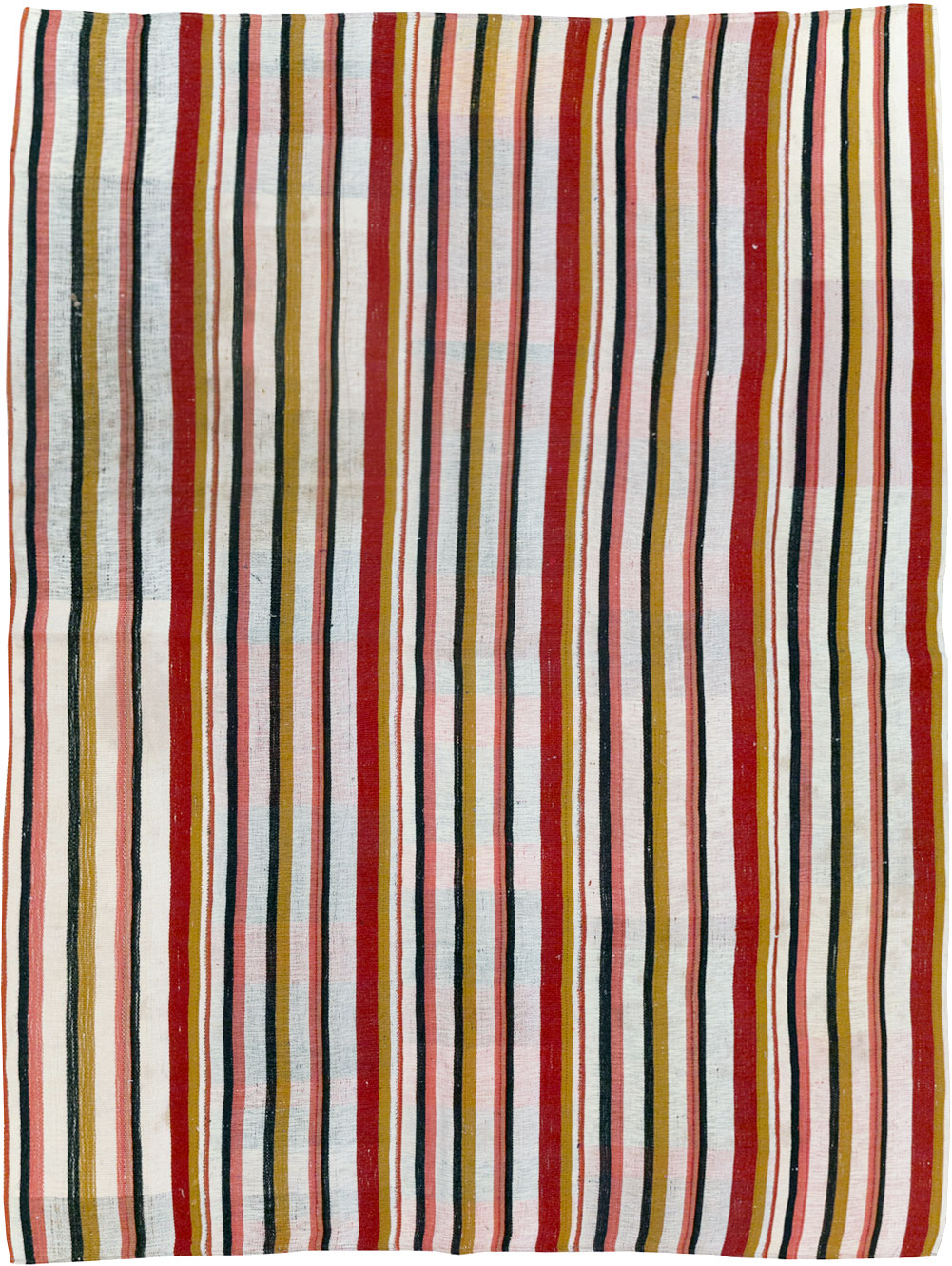 Vintage Turkish Kilim Accent Rug, No.30173 - Gsblank