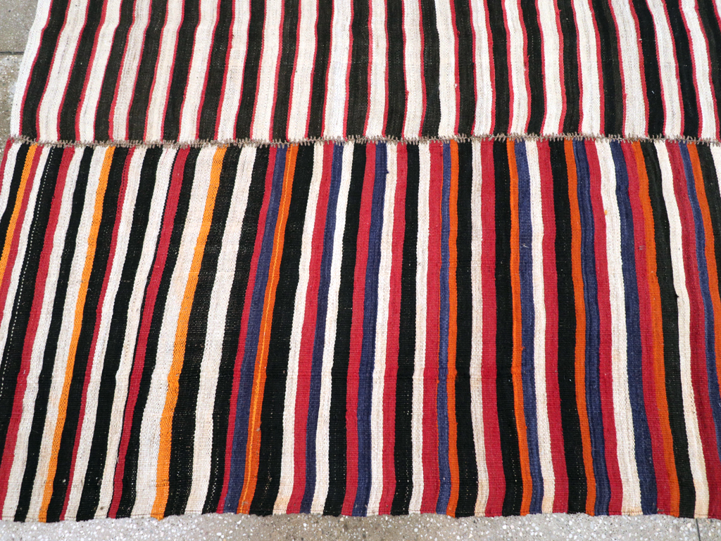 Vintage Persian Flatweave Kilim , No.30175 - Gsblank