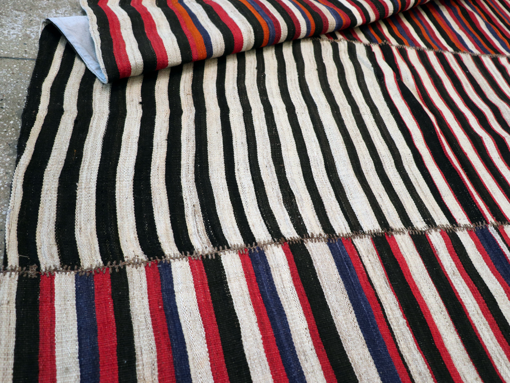 Vintage Persian Flatweave Kilim , No.30175 - Gsblank