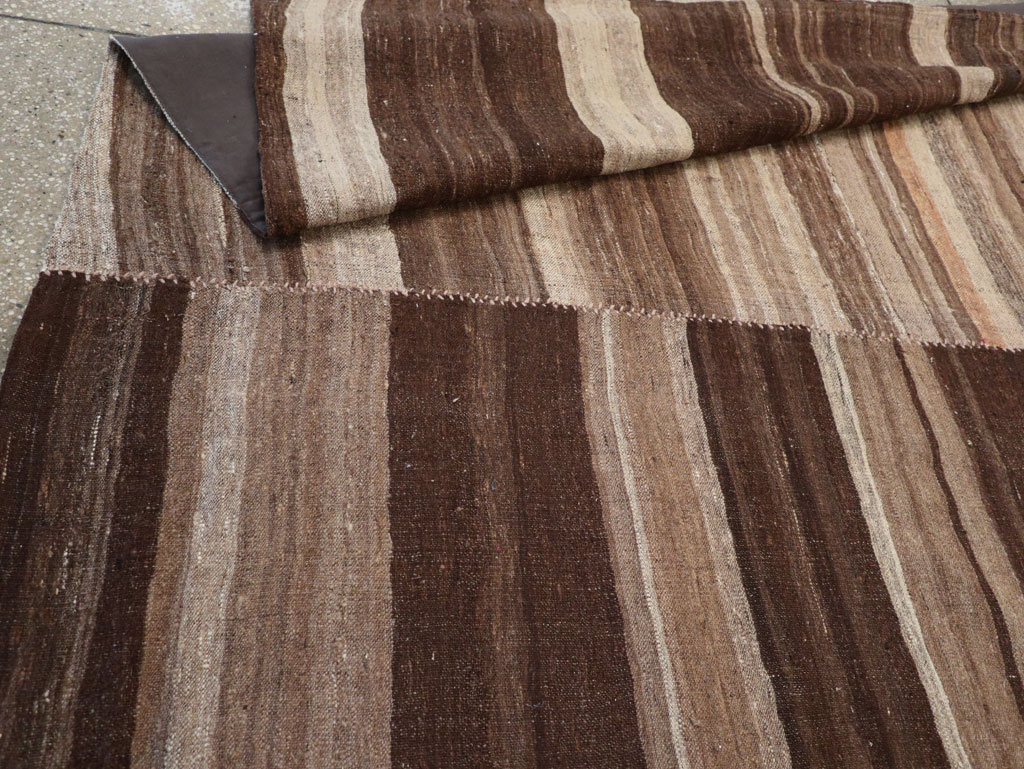 Contemporary Turkish Flatweave Kilim Small Room Size Carpet, No.30181 - Gsblank