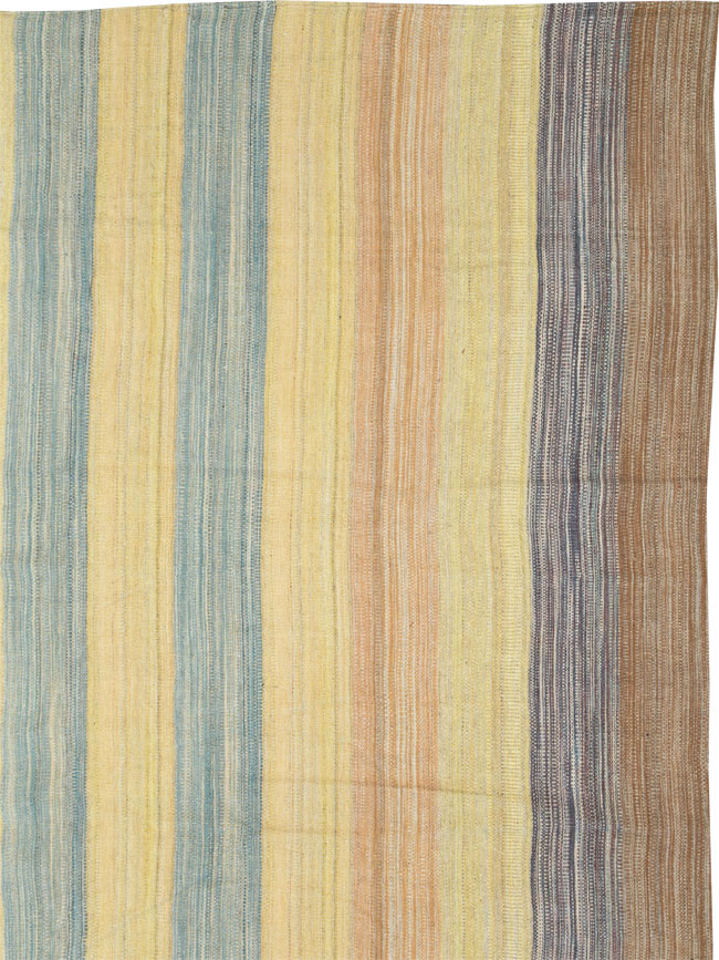 Modern Turkish Oversize Flatweave, No.30182 - Gsblank