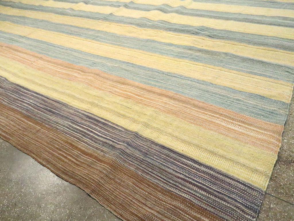 Modern Turkish Oversize Flatweave, No.30182 - Gsblank