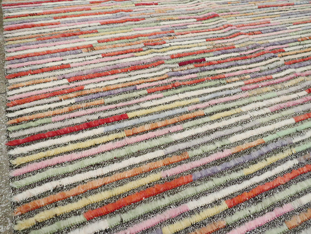 Colorful Contemporary Turkish Room Size Carpet, No.30185 - Gsblank