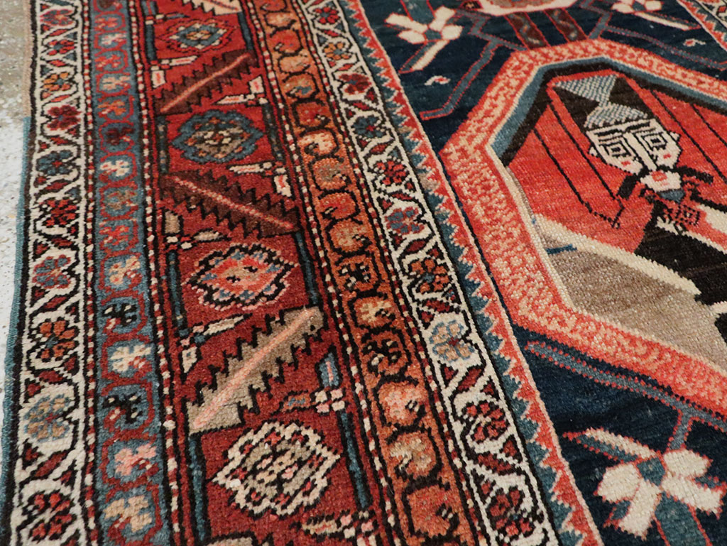 Antique Persian Bakshaish Rug, No.30189 - Gsblank