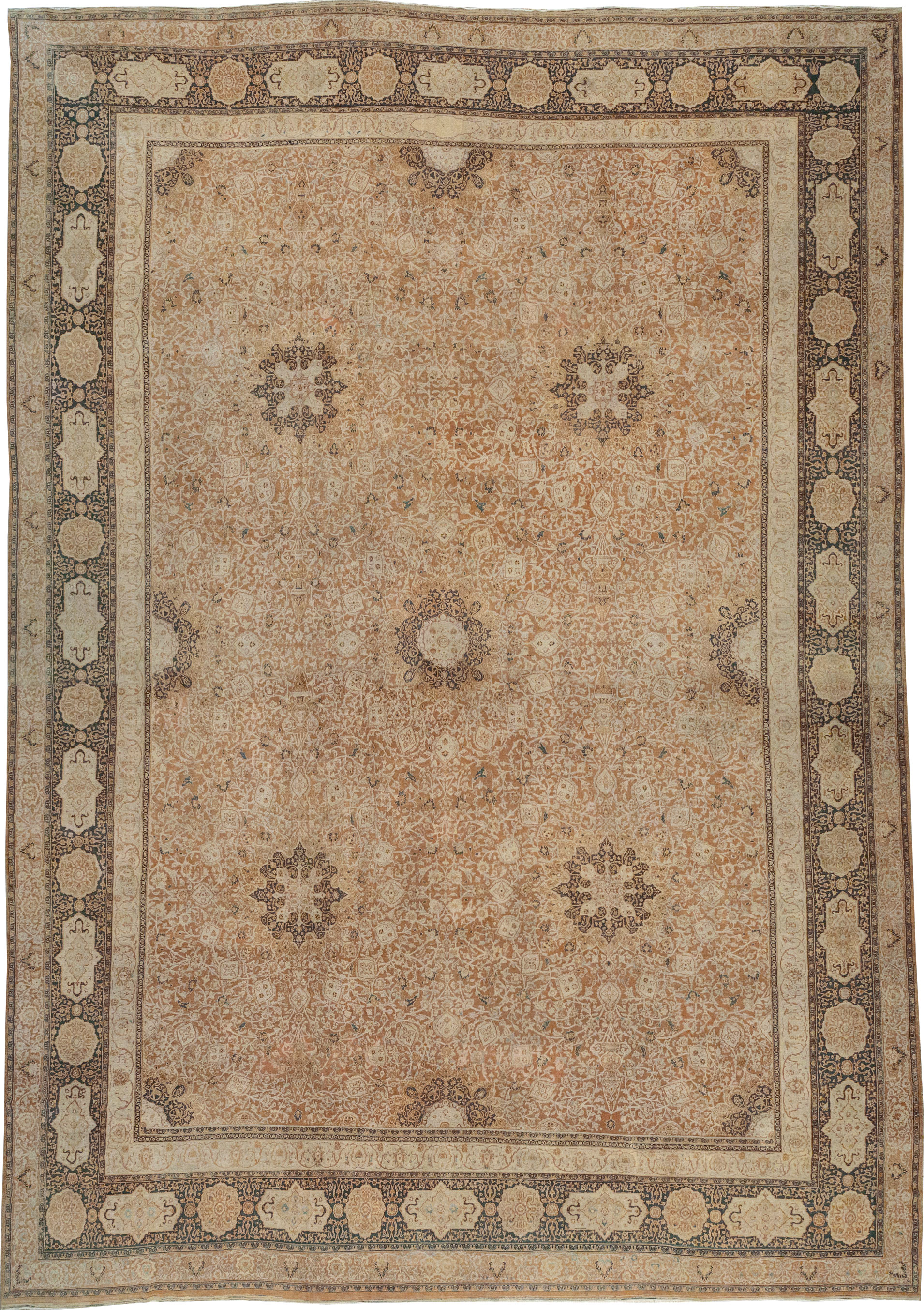 Antique Persian Khorassan Oversize Carpet, No.30191 - Gsblank