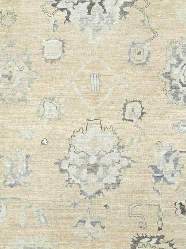 Contemporary Turkish Oushak Oversize Carpet, No.30201 - Gsblank