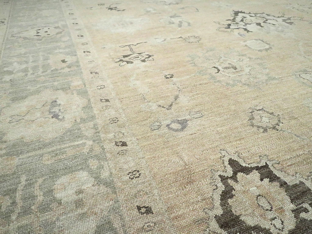 Contemporary Turkish Oushak Oversize Carpet, No.30201 - Gsblank