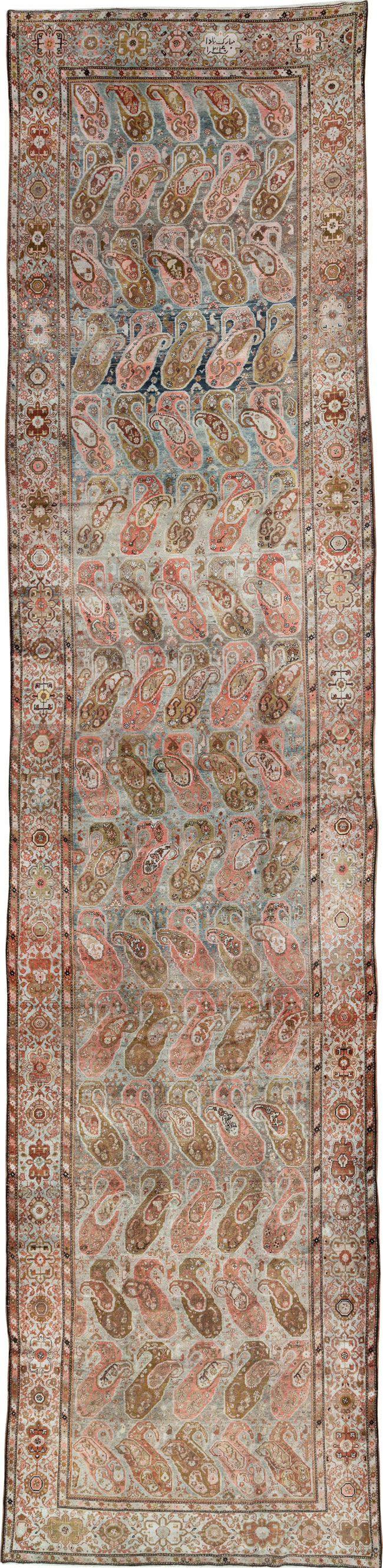 Antique Persian Malayer Gallery Carpet, No.30208 - Gsblank